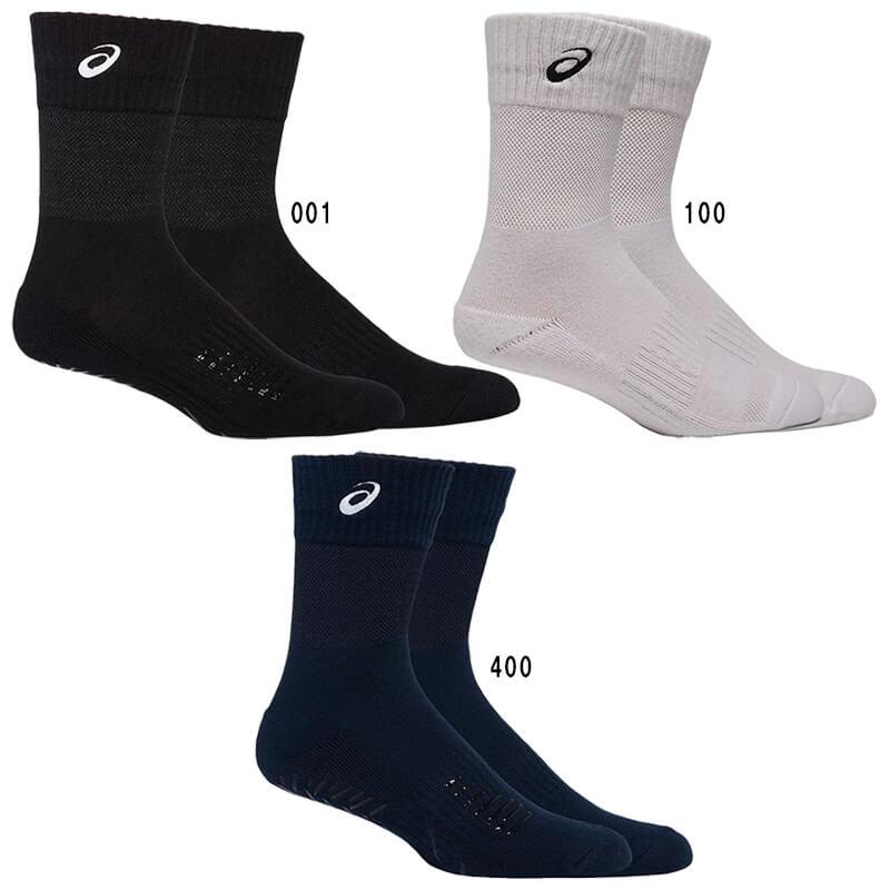 【返品・交換不可】アシックス COURT FF クルーソックス 3043A089 ユニセックス 2023SS ゆうパケット(メール便)対応