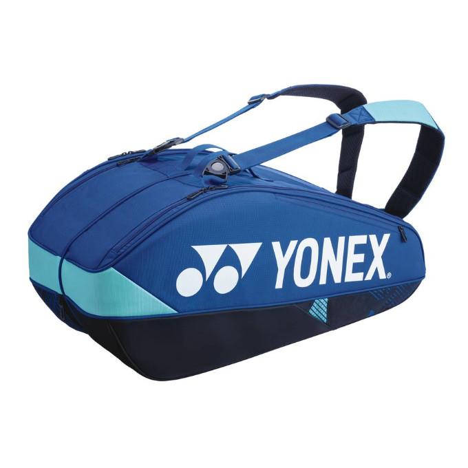 YONEX バドミントン ラケットバッグ ブルー YONEX（ヨネックス） ラケットバッグ6＜テニス6本用＞ BAG2402R 2024SS