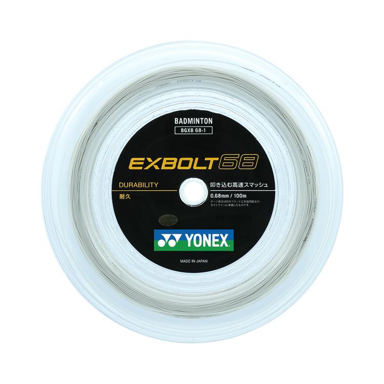 YONEX（ヨネックス） エクスボルト68 BGXB68-1 100mロールガット