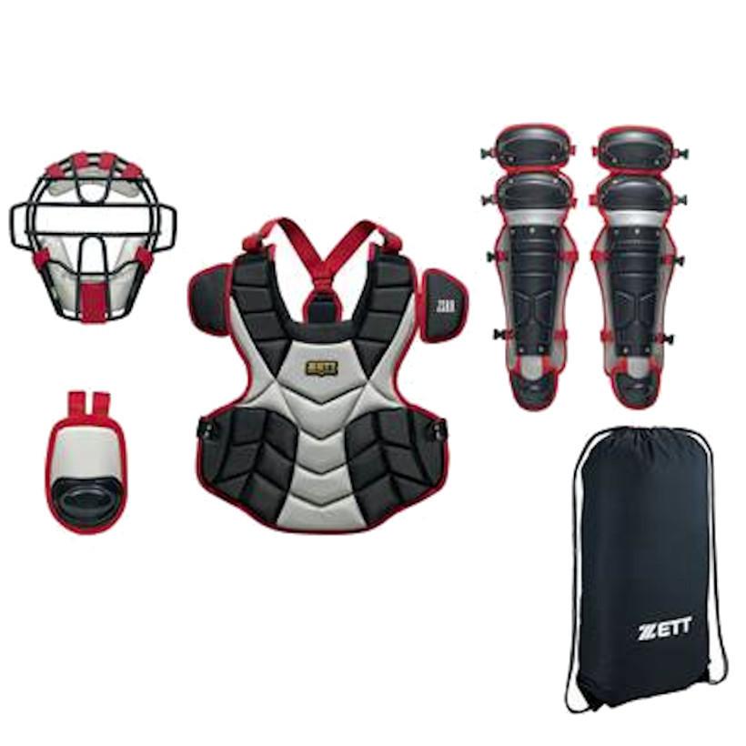 ゼット（ZETT） 軟式キャッチャー防具4点セット BL3322-1964 2022SS