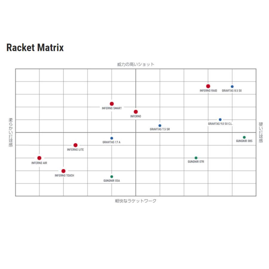 GOSEN（ゴーセン） インフェルノエア INFERNO AIR 2022AW バドミントン