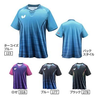 バタフライ（Butterfly） 取寄品 プレイス・シャツ 46340 卓球 ゲーム