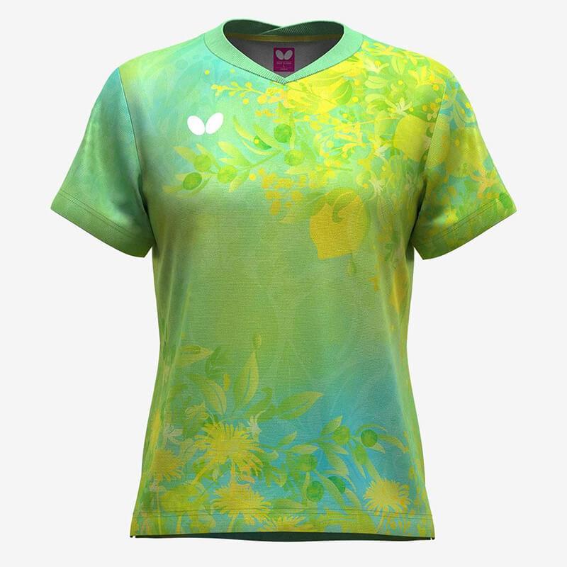 くーくー バタフライ（Butterfly） ルイネス・シャツ 47199 2025SS 卓球 ゲーム