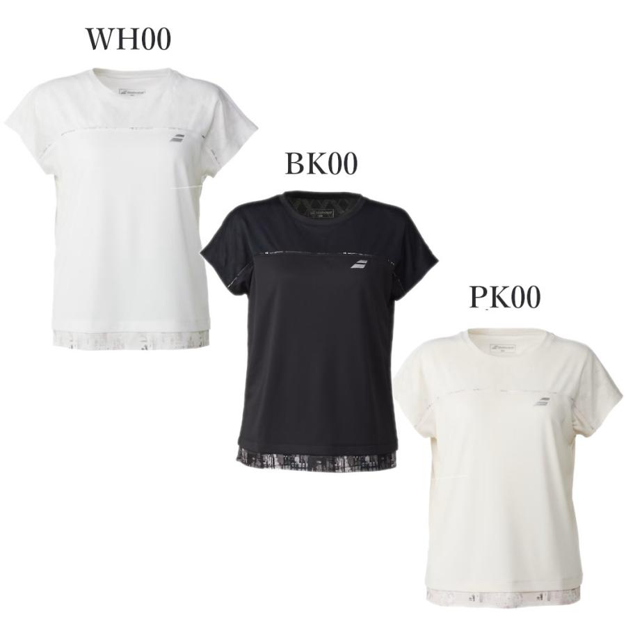 Babolat（バボラ） PURE SHORT SLEEVE SHIRT BWP5523 レディース
