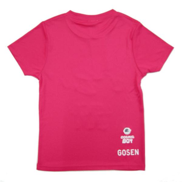 GOSEN Tシャツ(レッド・ピンク) GOSEN（ゴーセン） 2021年秋企画Tシャツ COSMIC BOY コズミックボーイ