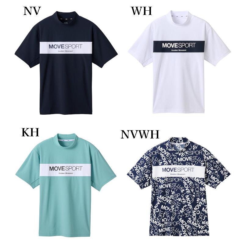 DESCENTE（デサント） SUNSCREEN ミニ鹿の子 モックネックシャツ