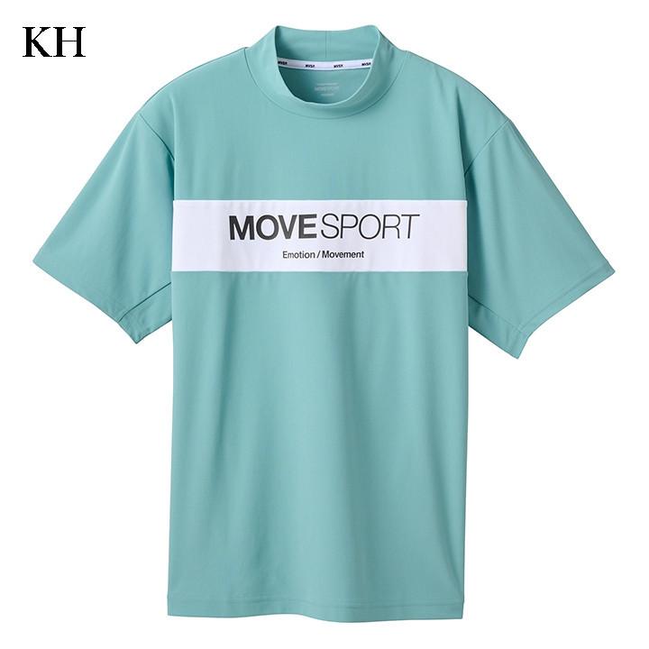 DESCENTE（デサント） SUNSCREEN ミニ鹿の子 モックネックシャツ