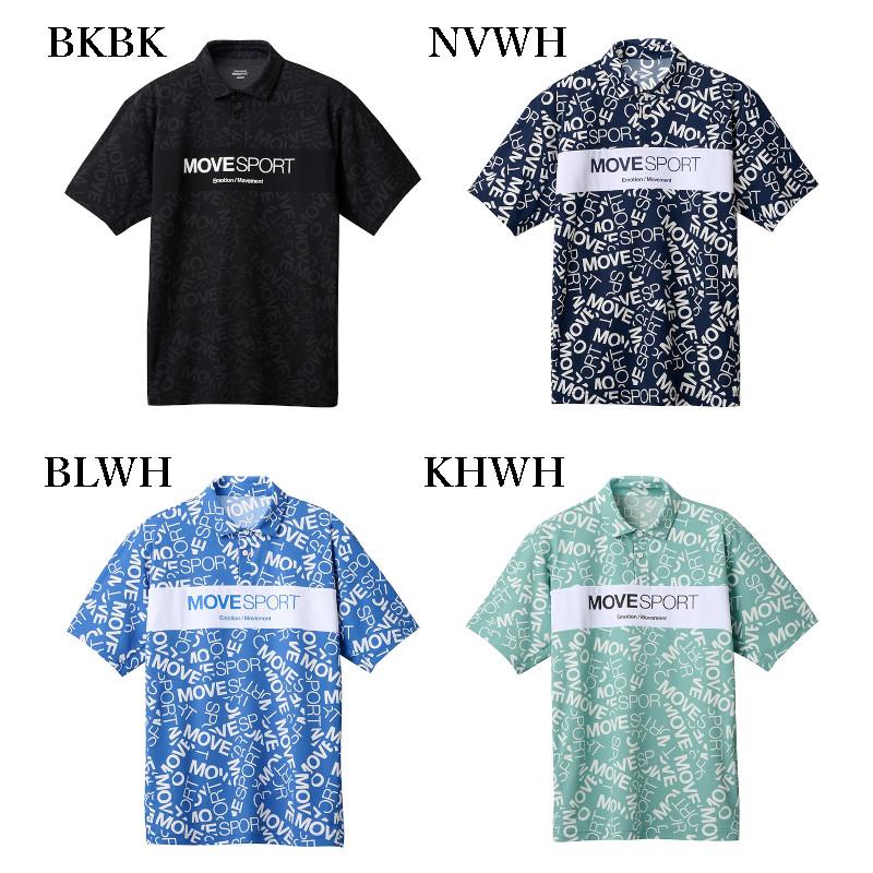 DESCENTE（デサント） SUNSCREEN ミニ鹿の子 総柄グラフィック