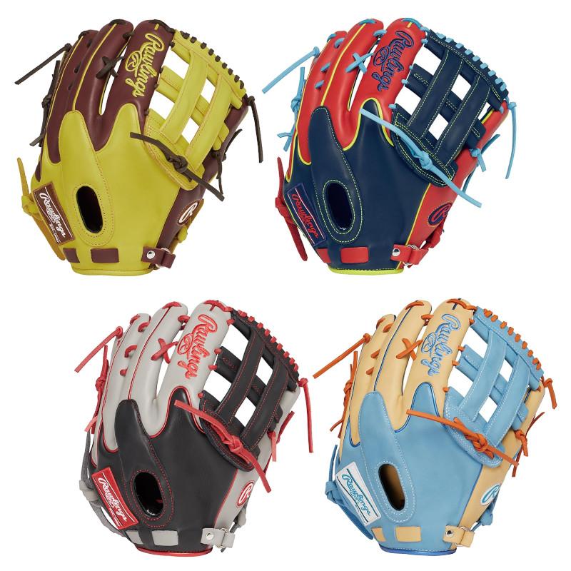 Rawlings（ローリングス） 軟式用 外野手用 HOH MBL カラーグラブ