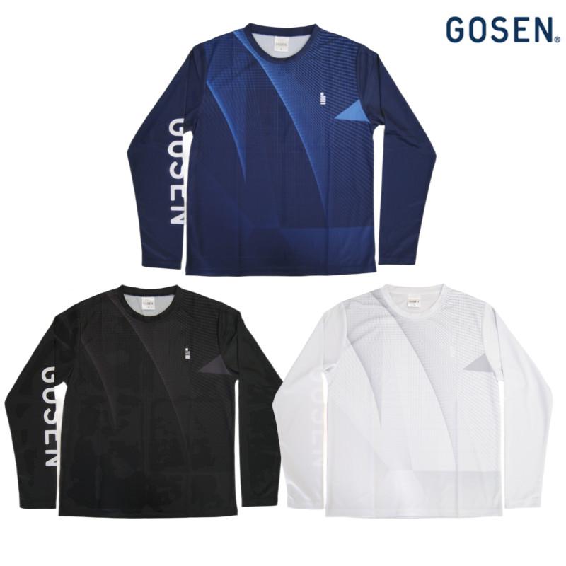 [値下げ可] インターハイ2025YONEX テニスウェア ロングTシャツ XO GOSEN（ゴーセン） 2025年秋企画 昇華ロングスリーブTシャツA JPT59