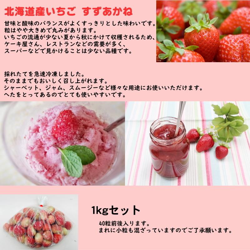 国産 冷凍いちご 訳あり すずあかね 1kg 北海道産 夏いちご 冷凍イチゴ ヘタなし 送料無料 :kf-reitoichigo-1:チトセスポーツ - 通販 - Yahoo!ショッピング 国産 冷凍いちご 訳あり すずあかね 1kg 北海道産 夏いちご 冷凍イチゴ ヘタなし 送料無料 :kf-reitoichigo-1:チトセスポーツ - 通販 - Yahoo!ショッピング