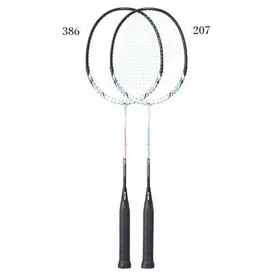 未使用ヨネックスバドミントンラケット二本 YONEX（ヨネックス） マッスルパワー2 ホワイト/オレンジ MP2-386