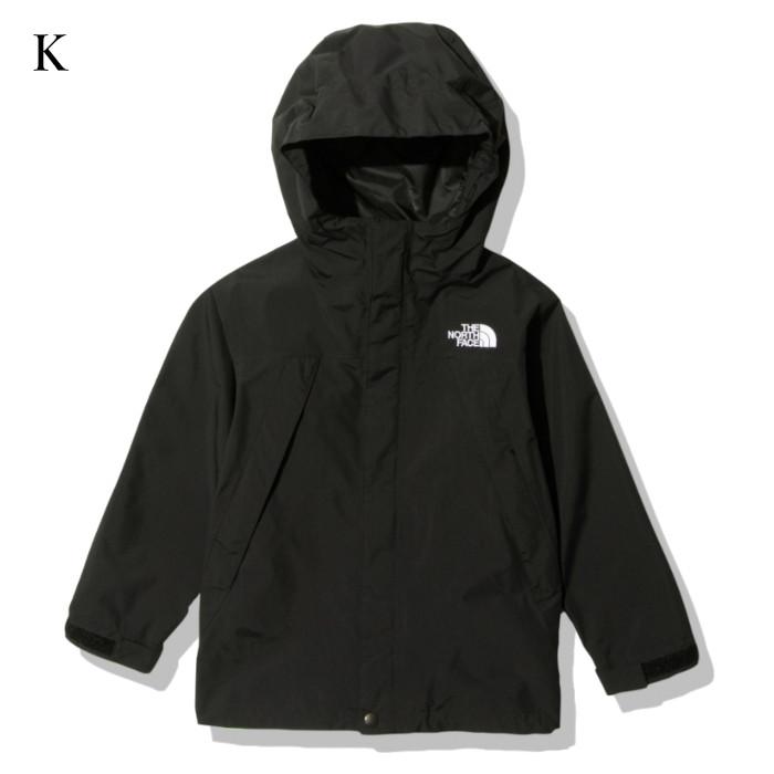 ノースフェイスキッズ　スクープジャケットNPJ62275 美品150黒 THE NORTH FACE（ザ ノースフェイス） キッズ スクープジャケット