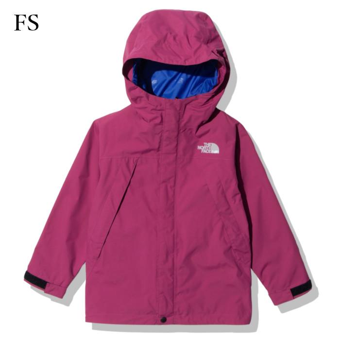新品同様♡ノースフェイスキッズ♡NPJ62275♡パープル♡110 THE NORTH FACE（ザ ノースフェイス） キッズ スクープジャケット