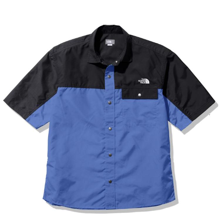 THE NORTH FACE ザ・ノース・フェイス ショートスリーブヌプシシャツ S/S Nuptse Shirt NR22331 メンズ 2023SS メール便対応 ノースフェイスの画像