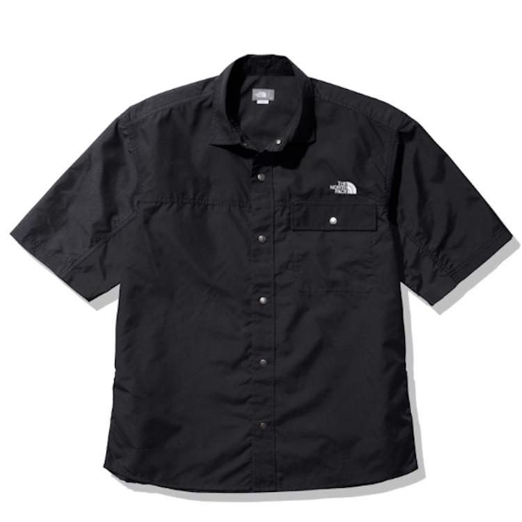 THE NORTH FACE ザ・ノース・フェイス ショートスリーブヌプシシャツ S/S Nuptse Shirt NR22331 メンズ 2023SS メール便対応 ノースフェイスの画像