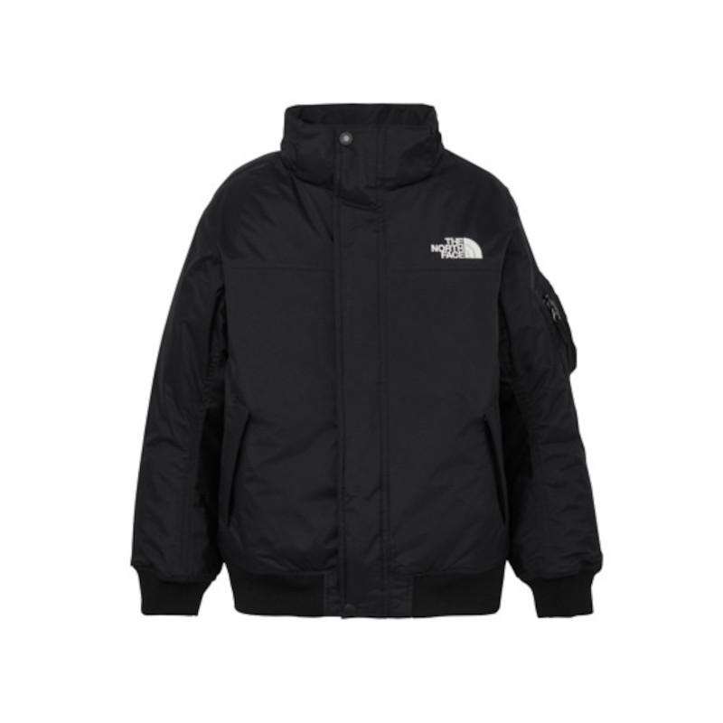 【新品タグ付】スキーウエア　ノースフェイスジャンパー　ボンバージャケット THE ブラック（ザ・ノース Jacket Bomber Insulation FACE NORTH ジャケット・ブルゾン