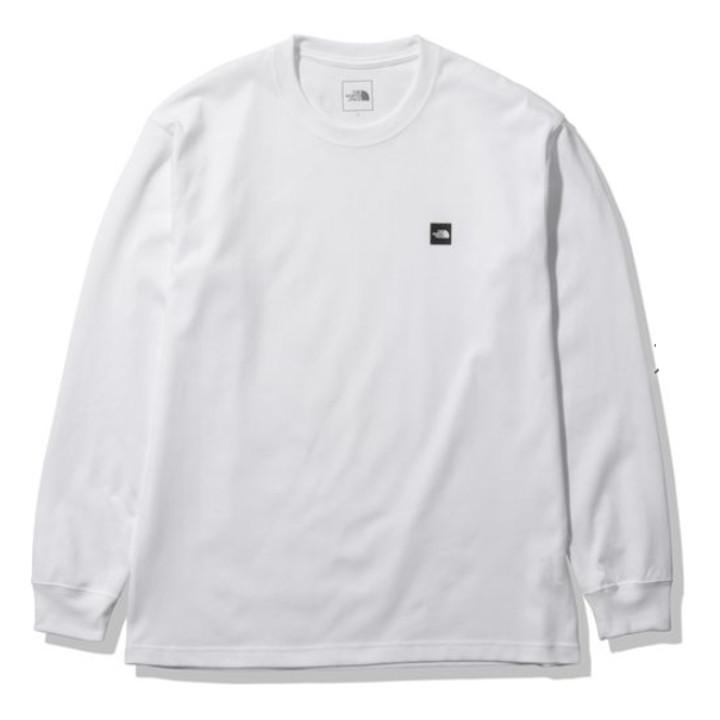 ノースフェイス　NTW32254　ロンT 新品　白黒2枚セット　Lサイズ THE NORTH FACE（ザ ノースフェイス） スモール ボックス ロゴ ティー