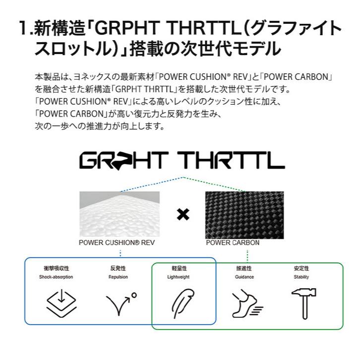 YONEX（ヨネックス） サブアクシアGTメン SHBSG1M-144 ダークグレー