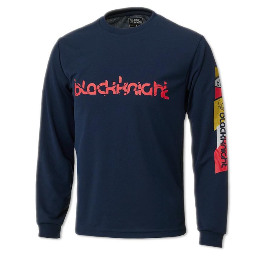 black knight ブラックナイト ドライロングTシャツ T-4200U ユニ