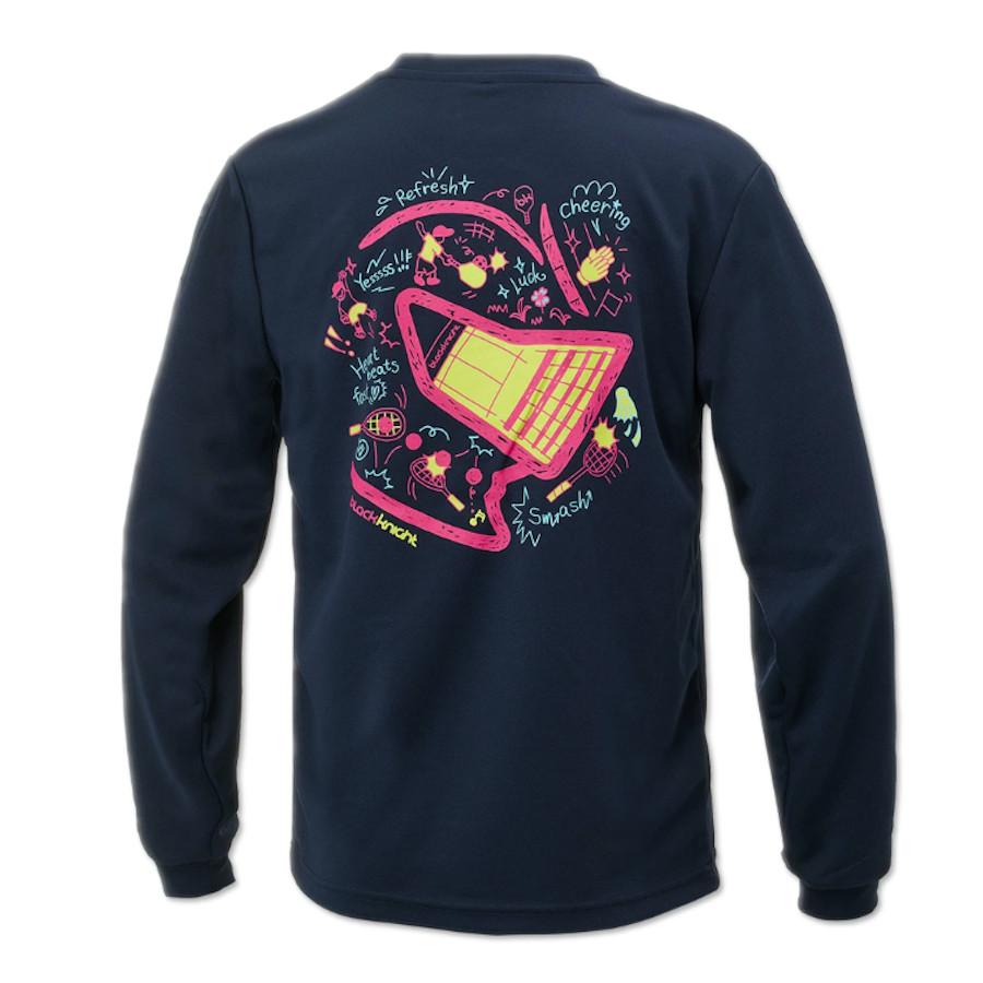 black knight ブラックナイト ドライロングTシャツ T-5202U ユニ