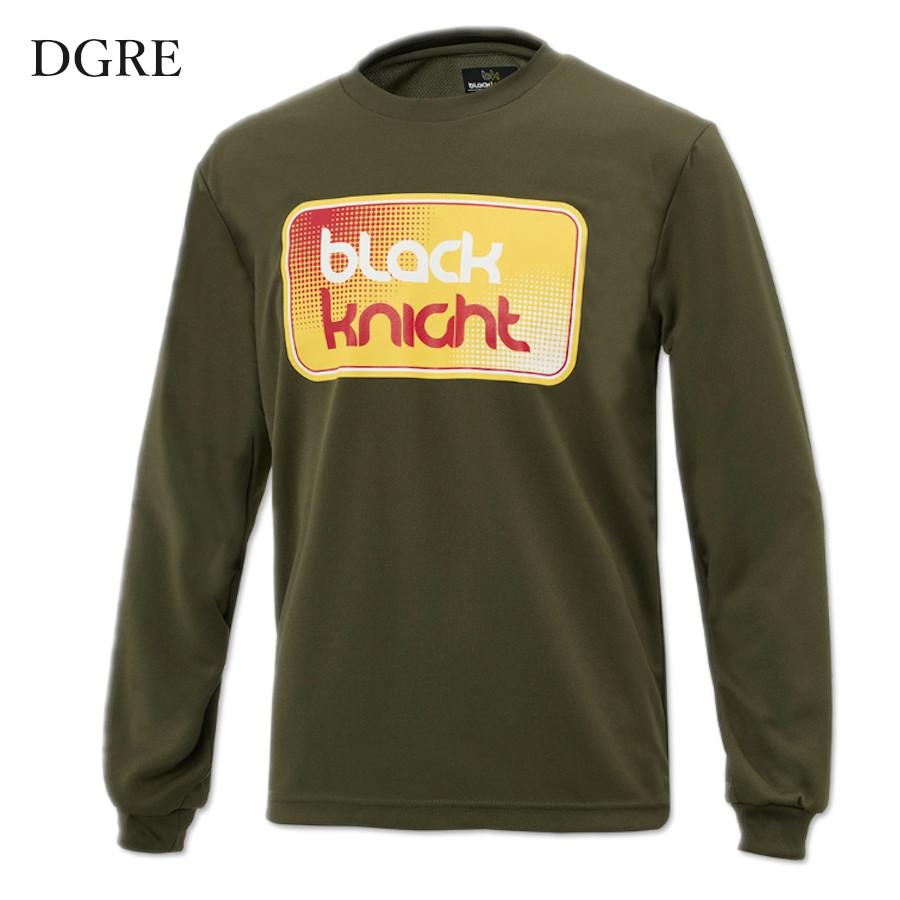 black knight ブラックナイト ドライロングTシャツ T-5203U ユニ