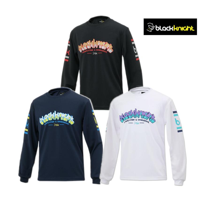 black knight ブラックナイト ドライロングTシャツ T-5204U ユニ