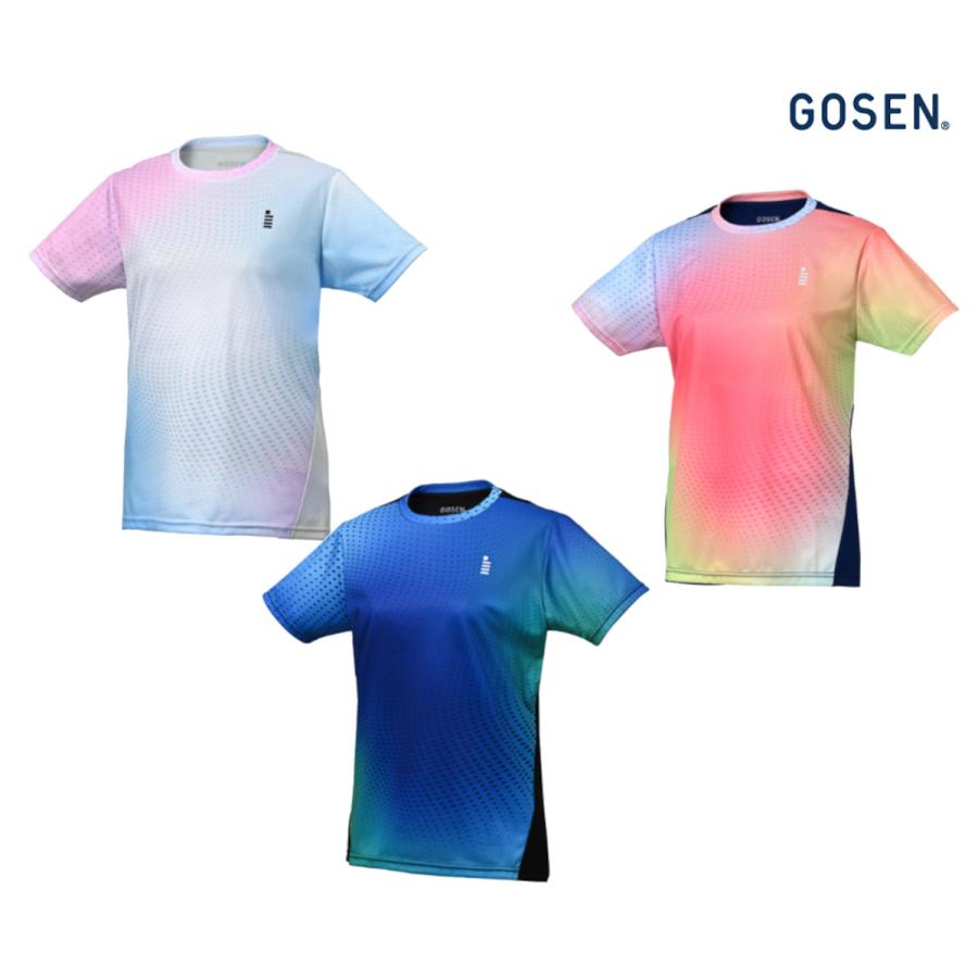 GOSEN(ゴーセン) レディース ゲームシャツ テニス･バドミントン アパレル(レディース) (T2515) GOSEN（ゴーセン） レディースゲームシャツ T2515 2025AW バドミントン