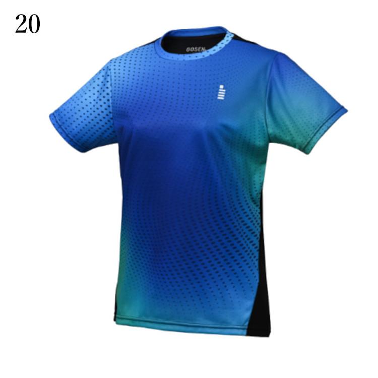 No.4999 GOSEN ゴーセン シャツ ネイビー M バドミントン テニス GOSEN（ゴーセン） レディースゲームシャツ T2515 2025AW バドミントン