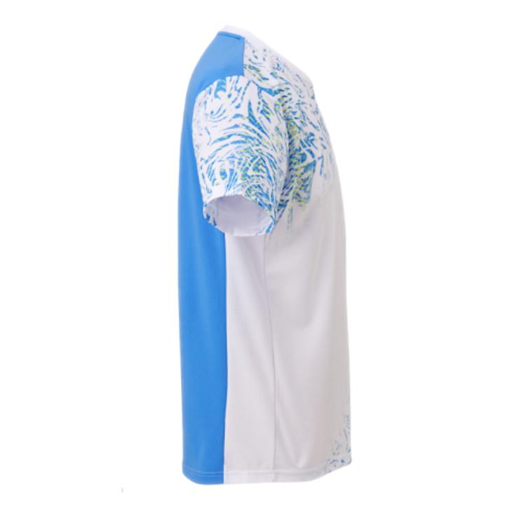 GOSEN AEROLEAD Tシャツ 12122 ホワイト/ブルー AEROREADY_Designed_for_Movemen