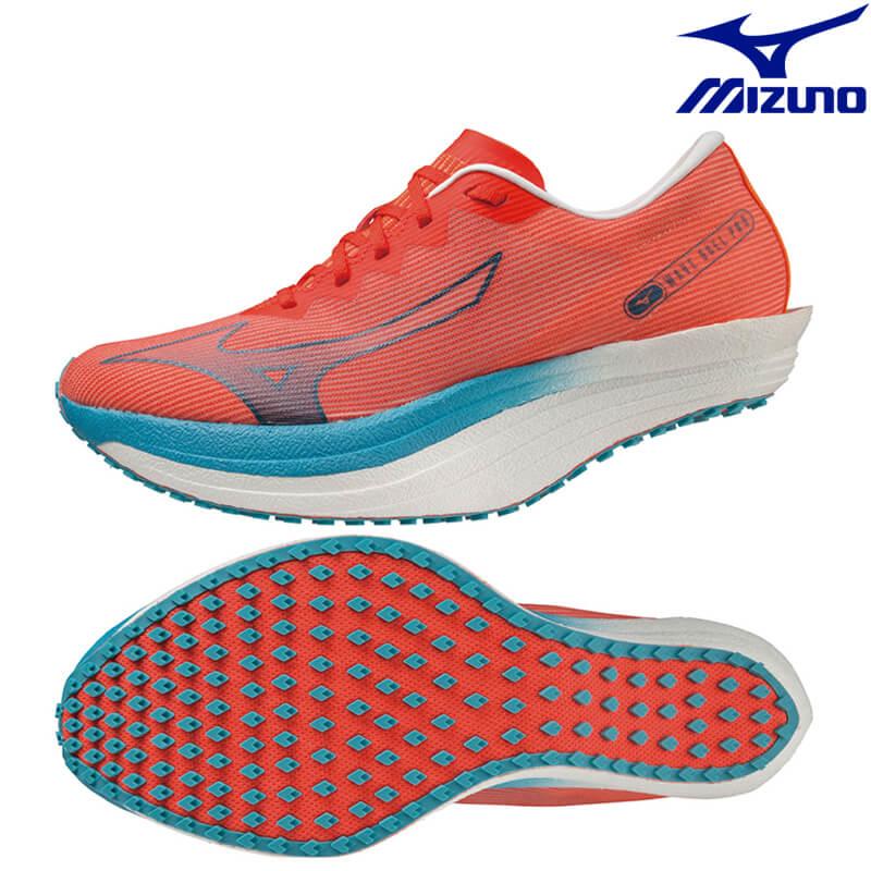 ミズノ ランニング ウエーブデュエルプロ U1GD220020 ORG 25cm MIZUNO（ミズノ） ランニングシューズ メンズ ウエーブデュエル PRO
