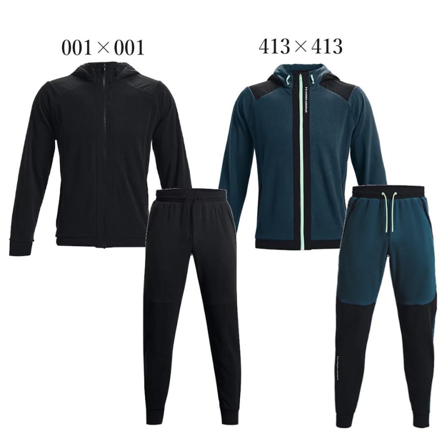 UNDER ARMOUR フルジップフーディ　パンツ上下セット UNDER ARMOUR（アンダーアーマー） UAラッシュ フリース フルジップ
