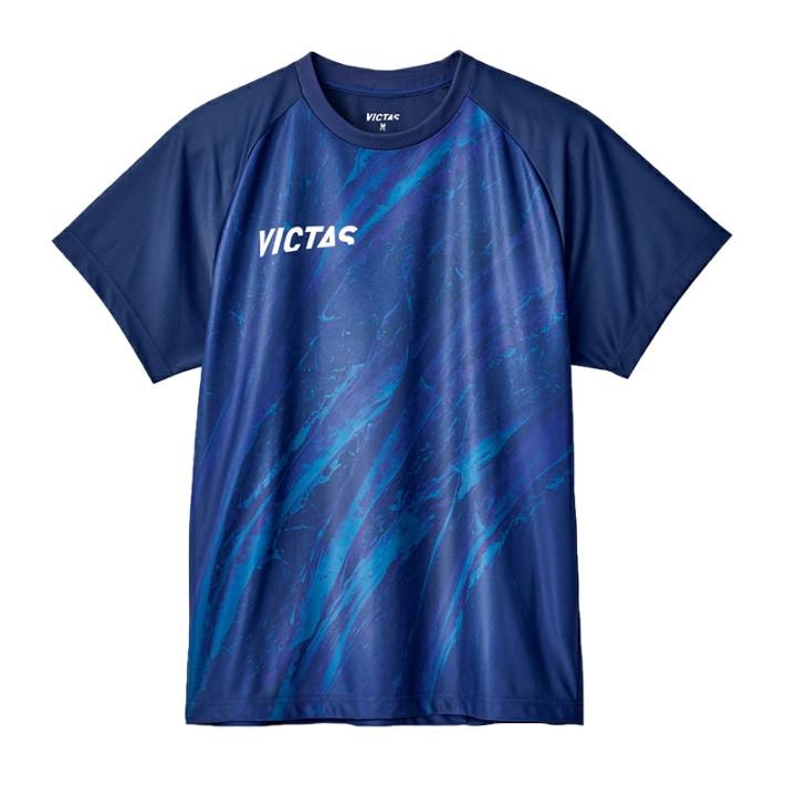 VICTAS V-NTS413 532401 2024SS Tシャツ 卓球日本男子代表着用モデル