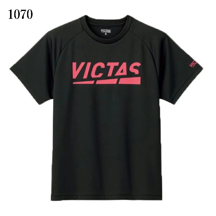 TSP Victas プレイロゴティー 632101 2024SS 卓球 Tシャツ メール便