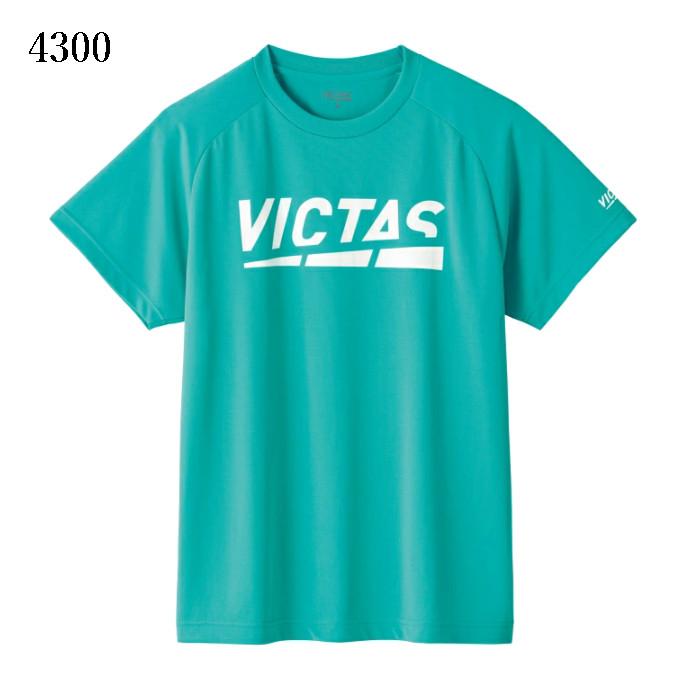 TSP Victas プレイロゴティー 632101 2024SS 卓球 Tシャツ メール便