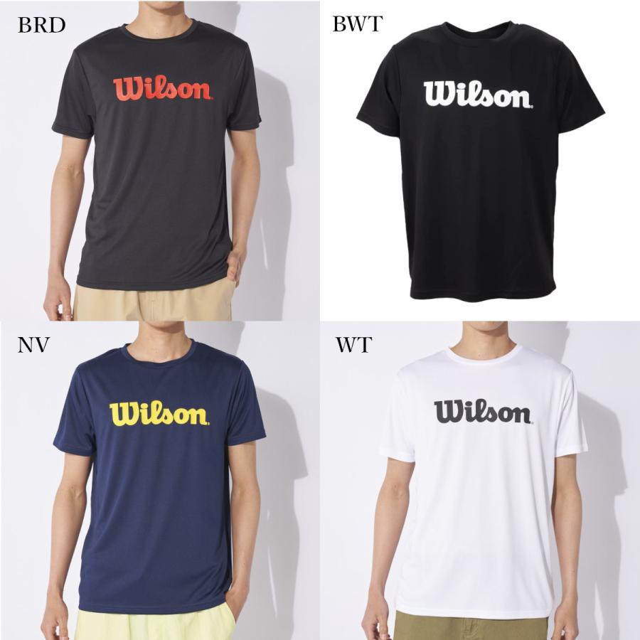 Wilson（ウイルソン） ビッグロゴ ドライTシャツ 413240 2023SS テニス