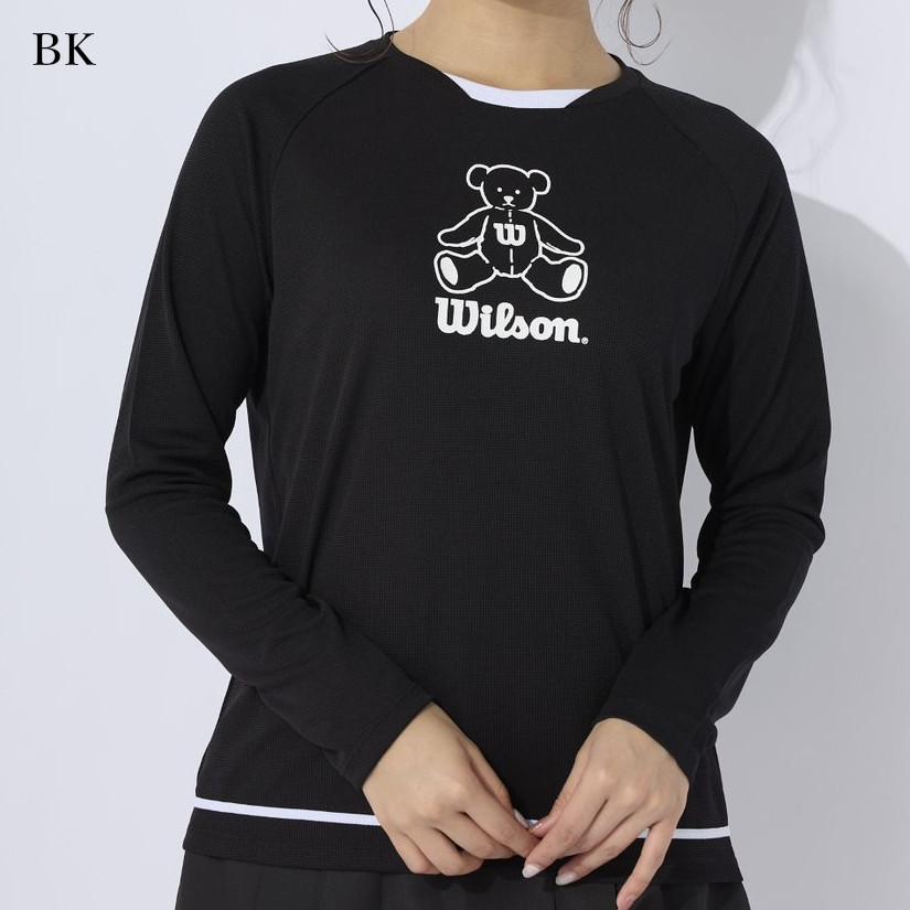 Wilson（ウイルソン） ラグラン長袖Tシャツ 413265 2023SS テニス