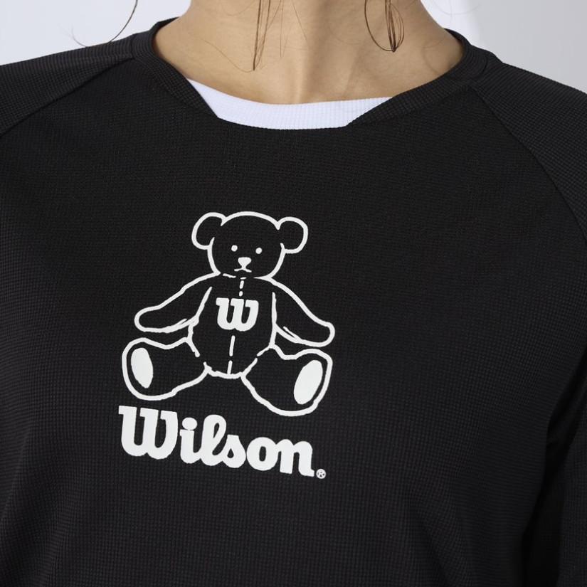 WILLSON ウイルソン ラグラン長袖Tシャツ 413265 2023SS テニス