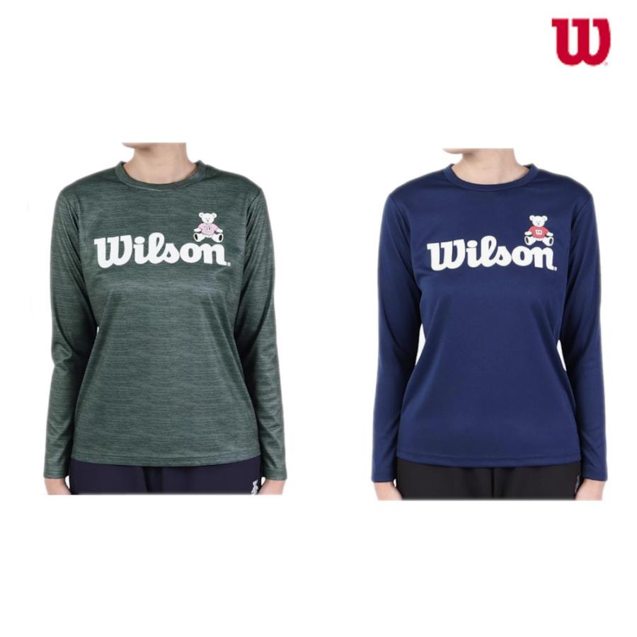 Wilson（ウイルソン） ビッグロゴドライ長袖Tシャツ 443261 2023AW