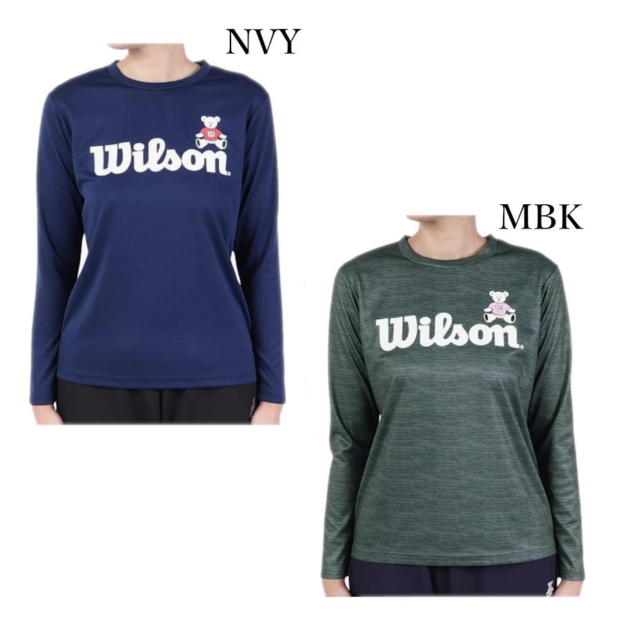 Wilson（ウイルソン） ビッグロゴドライ長袖Tシャツ 443261 2023AW