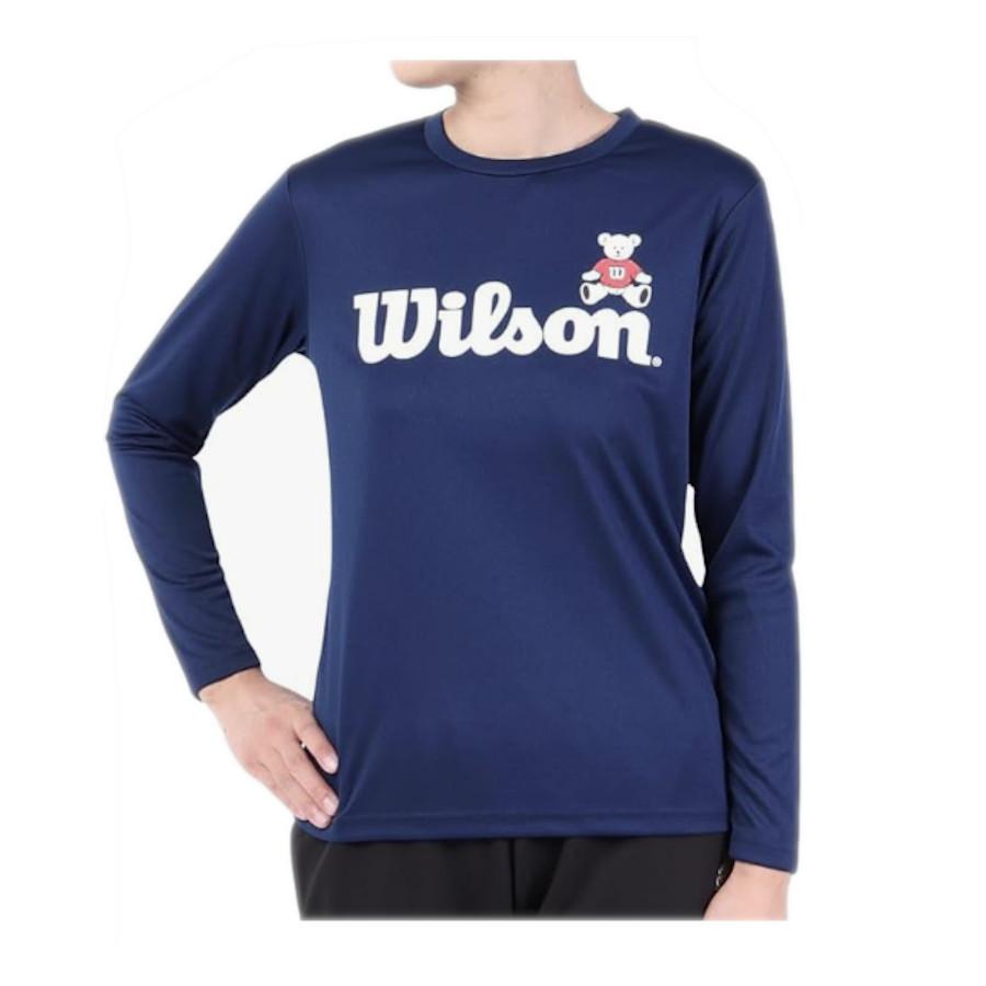 Wilson（ウイルソン） ビッグロゴドライ長袖Tシャツ 443261 2023AW