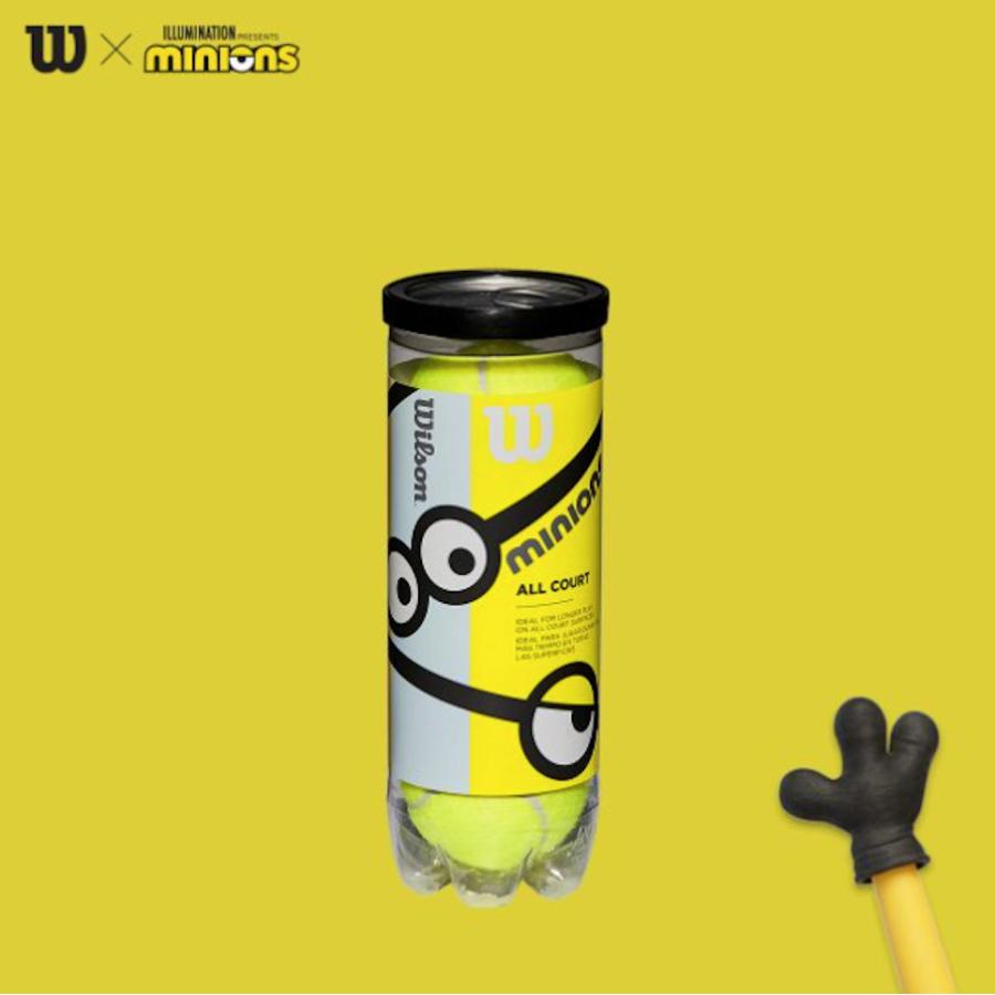 Wilson（ウイルソン） ミニオンズ ステージ 1 ジュニアテニスボール 1