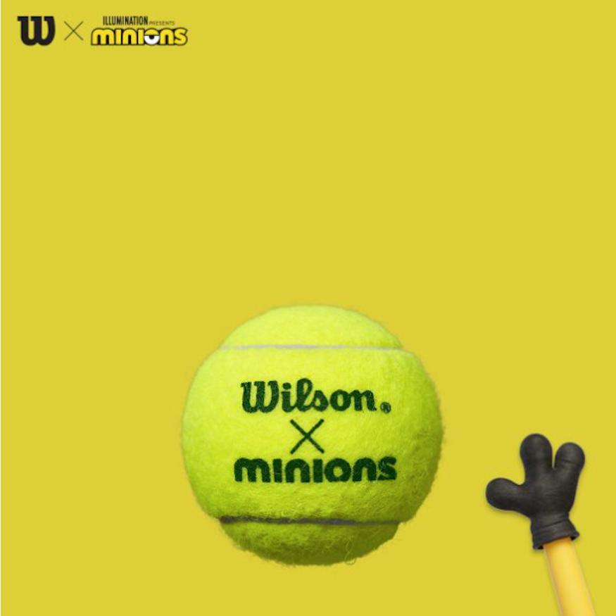 Wilson（ウイルソン） ミニオンズ ステージ 1 ジュニアテニスボール 1