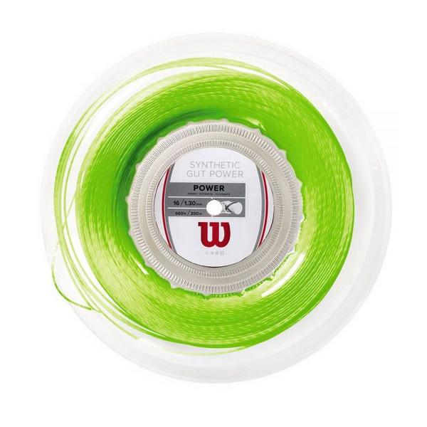 Wilson（ウイルソン） シンセティックガットパワー16 ライム 200m