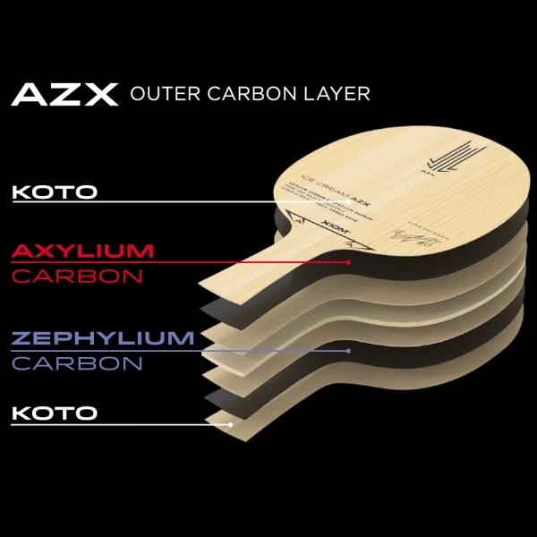 XIOM（エクシオン） アイスクリーム AZX 2021SS 卓球 : チトセスポーツ
