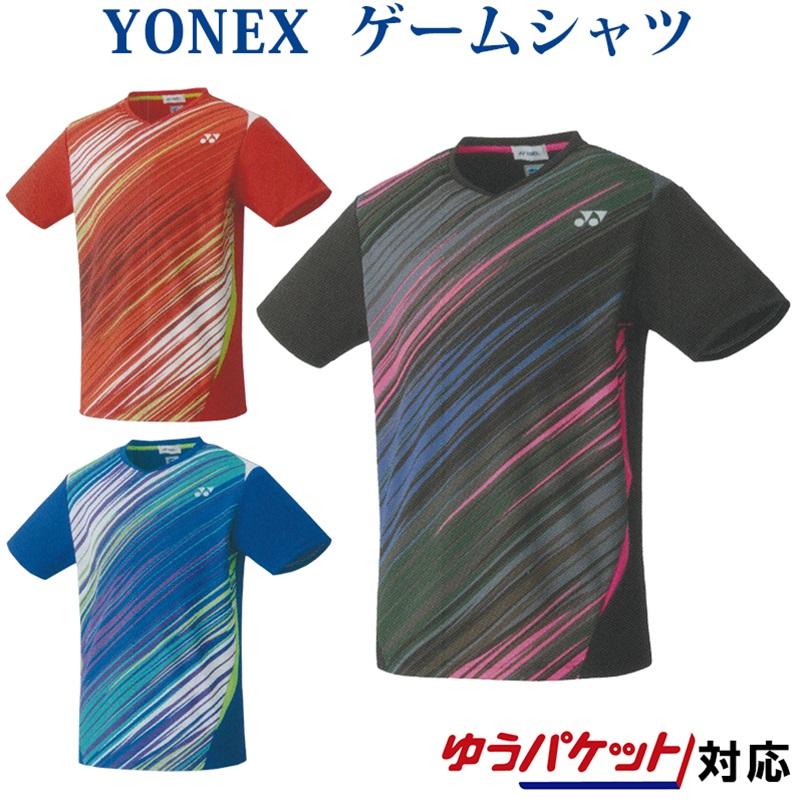 YONEX バドミントンシャツ M YONEX（ヨネックス） ゲームシャツ 10372J ジュニア 2020AW