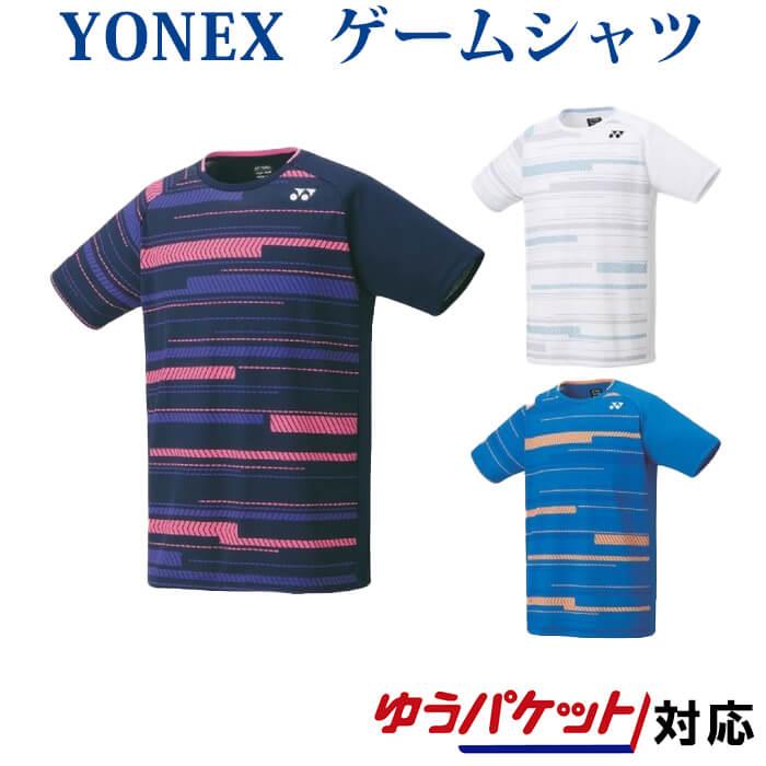YONEX ヨネックス　テニスウェア ゲームシャツ　サイズＯ　バドミントン YONEX（ヨネックス） ゲームシャツ(フィットスタイル) 10472 ユニ