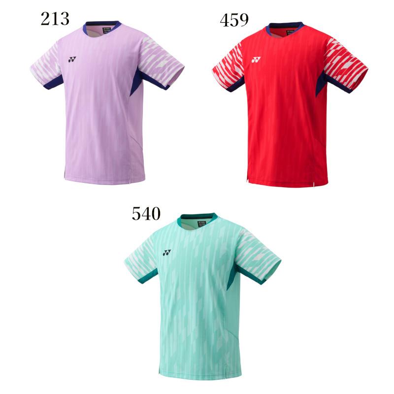 ヨネックスYONEXユニフォームゲームウェアTシャツハーフパンツ柳井30 YONEX（ヨネックス） ゲームシャツ 10644 メンズ 2025AW バドミントン