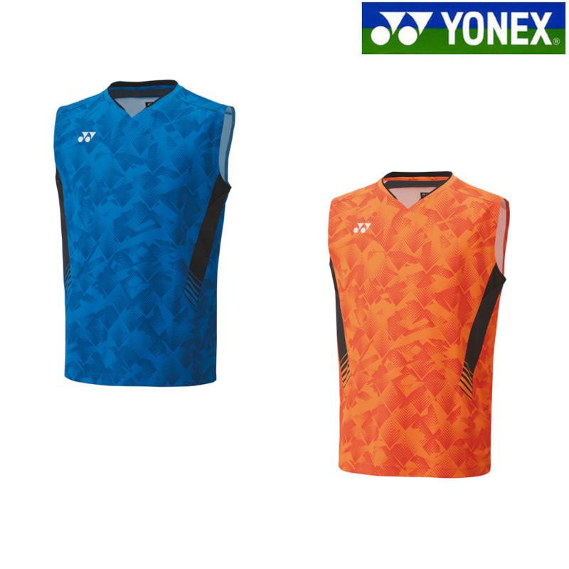 ＊海外クラブ　ノースリーブ　タンクトップ　ユニフォーム　ゲームシャツ　ウェア YONEX（ヨネックス） ゲームシャツ(ノースリーブ) 10658 メンズ 2024SS