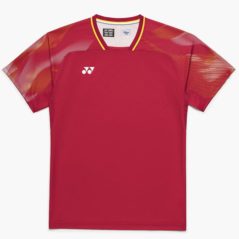 YONEX バドミントン Tシャツ レッド 日本代表（非売品） YONEX（ヨネックス） ゲームシャツ 10733 メンズ 2026SS バドミントン